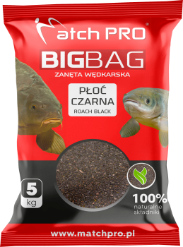 BIG BAG PLOTICE ČERNÁ krmítková směs MatchPro 5kg