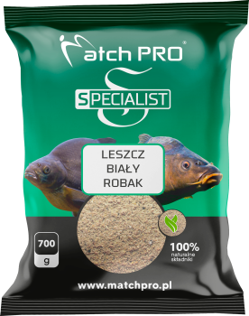 SPECIALIST LESZCZ BIAŁY ROBAK Zanęta MatchPro 700g