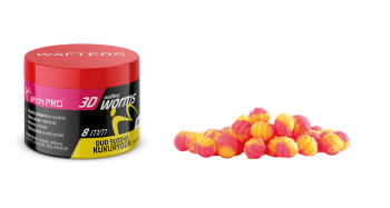 3D WORMS WAFTERS DUO SWEETCORN 8mm 20g MatchPro