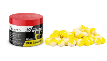 3D WORMS WAFTERS DUO PINEAPPLE 10mm 20g MatchPro